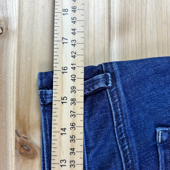 Athleta Jeans Womens 6 Sculpted Mid Rise Skinny Denim Blue Jeans - Picture 6 of 9